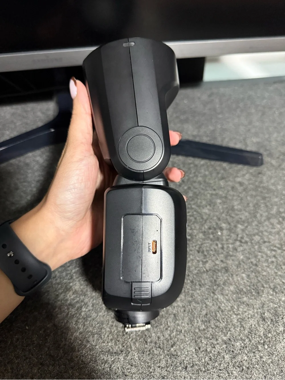 Black Z2 Speedlight Flash with Carry Pouch (no charger)